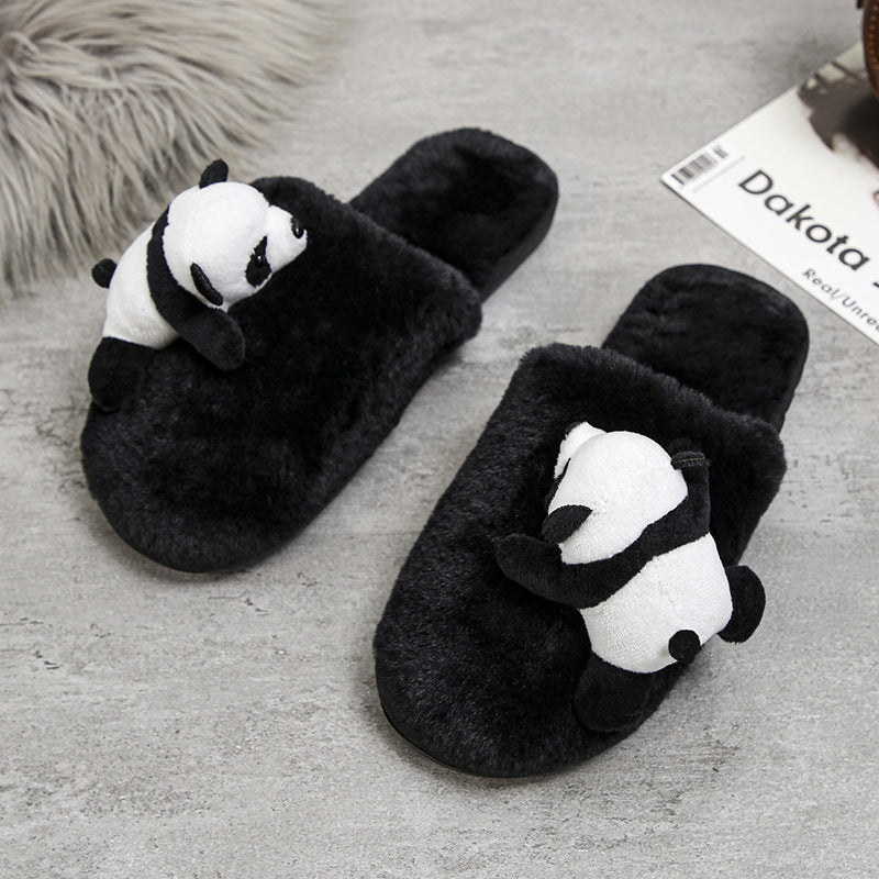 Cartoon Indoor Plush Slippers