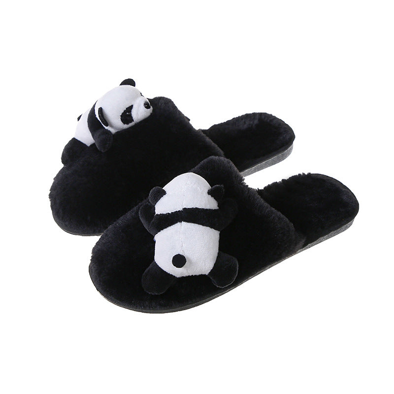 Cartoon Indoor Plush Slippers